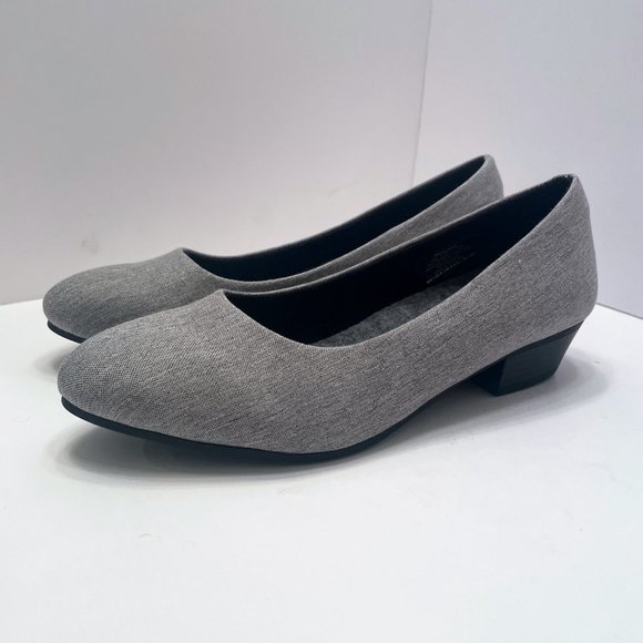 Baubax Gray Dressy Heels Size: 8 - Picture 10 of 10